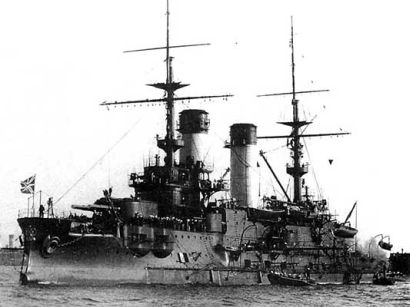 Броненосец II-й Тихоокеанской эскадры "Бородино"