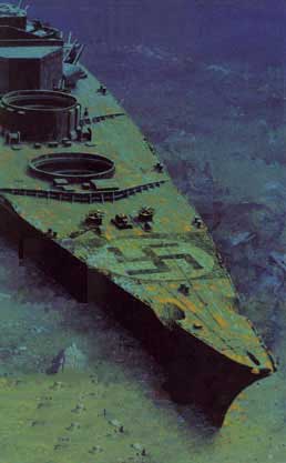 Линкор «Бисмарк» на дне океана