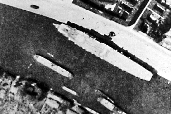 Киль, январь 1941 года. Снимок сделан британским самолетом-разведчиком
