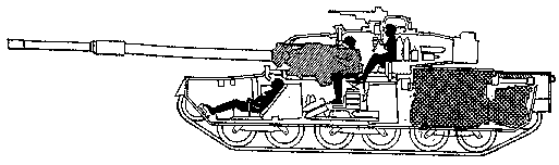 Схема британского танка "Чифтен"