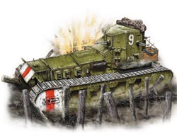 Английский танк "Уиппет"