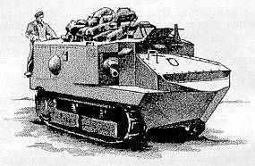 Первый французский танк Шнейдер