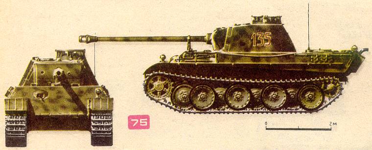 Немецкий средний танк "Пантера" Т-VG