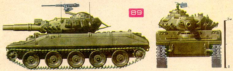 Американский легкий танк "Шеридан"