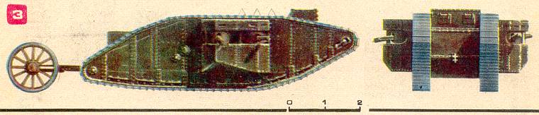 Английский тяжелый танк МкI: Наш Танковый Музей