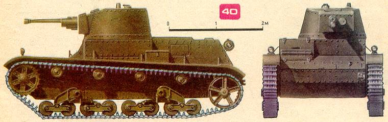 Польский легкий танк 7ТР выпуска 1937 года.