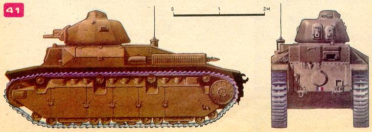 Французский средний танк D-2.