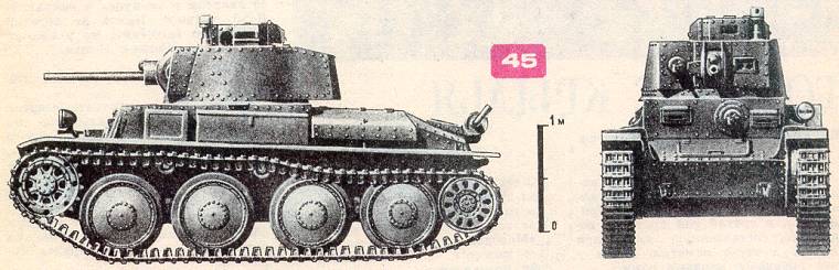 Чехословацкий легкий танк TNHP