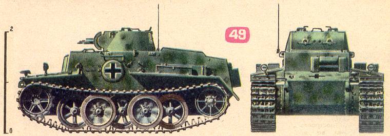 Немецкий танк Т-IF (VK1801)
